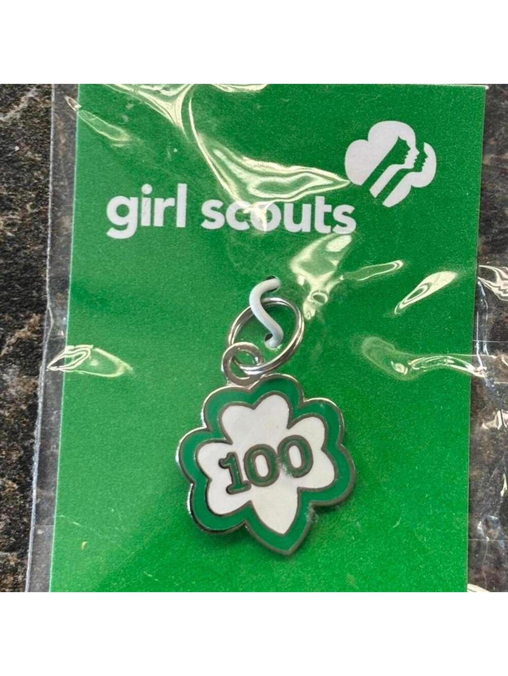 Girl Scouts 100th Anniversary Charm 2012 New in Package Collectible
